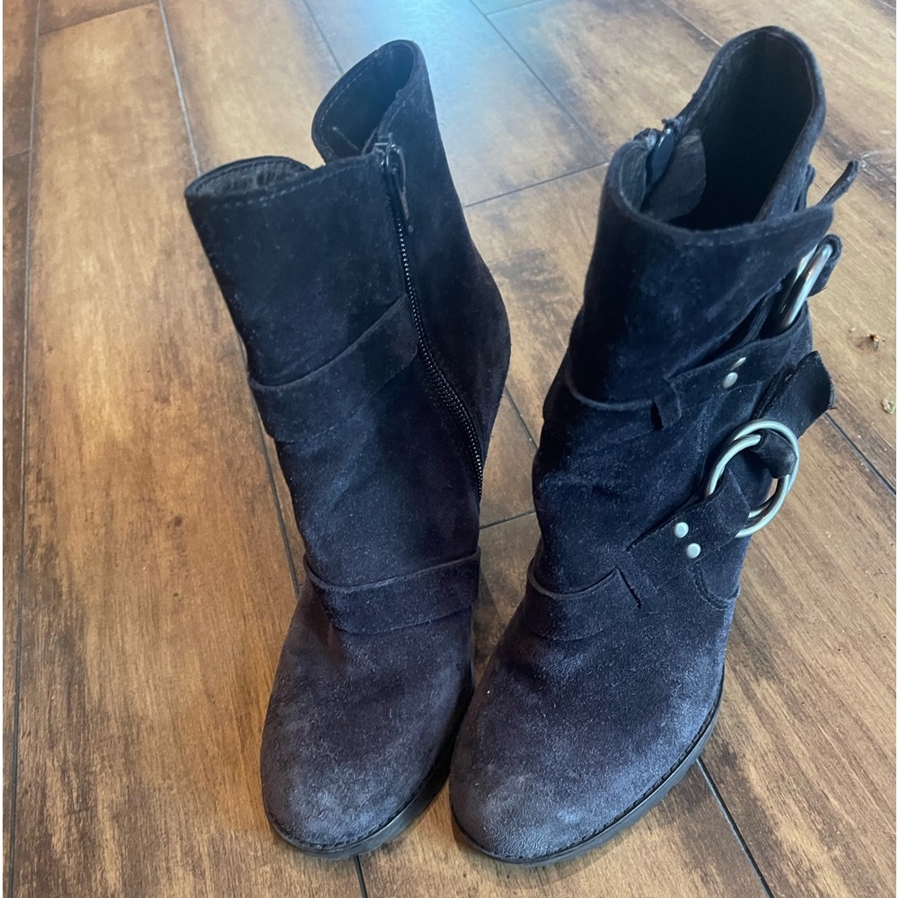 Ash Sued Ankle Boots